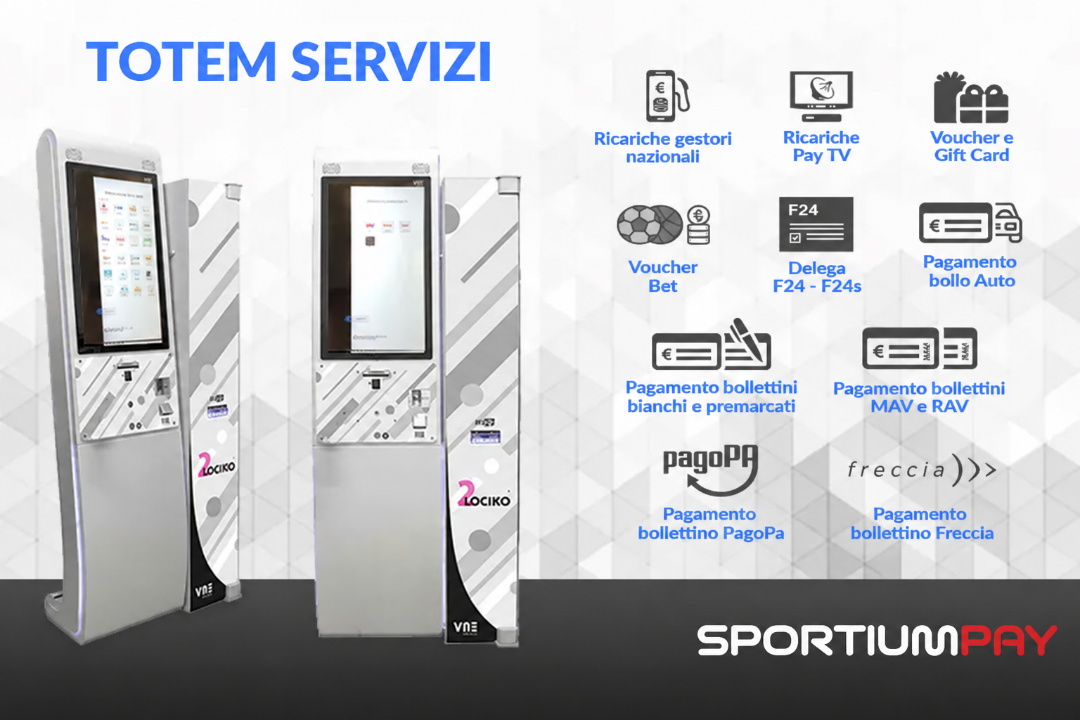 Sportium Pay Totem Self Service